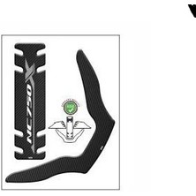 Gogomoto Honda NC750X 2021 - 2023 Uyumlu Tank Pad 003