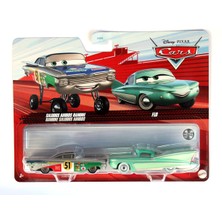 Disney Pixar Cars Cars 3 Metal Saludos Amigos Ramone Flo 155 Diecast Car 2-Pack Mattel