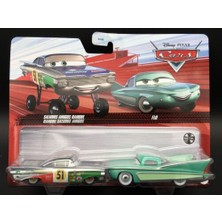 Disney Pixar Cars Cars 3 Metal Saludos Amigos Ramone Flo 155 Diecast Car 2-Pack Mattel