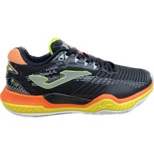 Joma T.point Men 2301 Siyah Turuncu Erkek Tenis Ayakkabısı