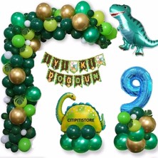 Çıtıpıtıstore Dinazor Yaş Balon Set