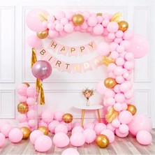 Çıtıpıtıstore Pembe Doğum Günü Balon