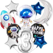 Çıtıpıtıstore Uzay Temalı Balon Set
