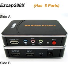 Keepro Ps5 Capture Ps4 Capture 1080P Hd Video Capture Hdmı/ypbpr Kaydedici CAPTURE1080P 30 Fps Video Oyun Capture