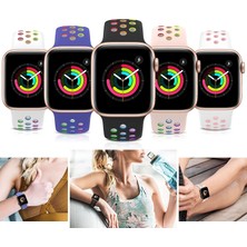 Şıktek Apple Uyumlu Watch 7 Nike Akıllı Saat Ios-Android Uyumlu (3 Kordonlu)