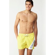 U.S. Polo Assn. 23001 Sarı Cepli Orta Boy Erkek Deniz Şortu