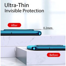 MTK Moveteck Xiaomi Mi 11 Ultra Kamera Lens Koruyucu Cam Çizilmeye ve Darbeye Dayanıklı 3D Hd Kamera Koruma