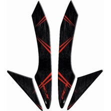 Gogomoto Honda Pcx 2021 - 2023 Uyumlu Yan Grenaj Pad 005