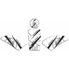 Gogomoto Mondial Mh Drift L 125 2019 - 2023 Uyumlu Tank Pad 007