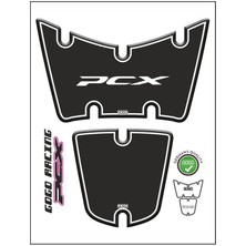 Gogomoto Honda Pcx 2014 - 2017 Uyumlu Tank Pad 007