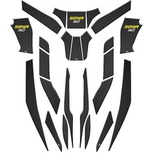 Gogomoto Kanuni Seha 150 2022 Uyumlu 24 Parça Tank Pad Set 004