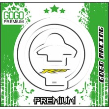 Gogomoto Yamaha R25 2014 - 2018 Uyumlu Depo Kapak Pad 015