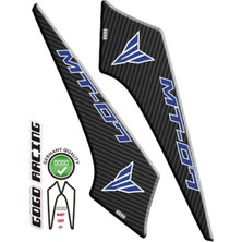 Gogomoto Yamaha MT07 2014 - 2017 Uyumlu Yan Pad 001