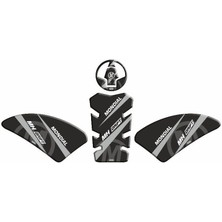 Gogomoto Mondial Mh Drift L 125 2019 - 2023 Uyumlu Tank Pad 006