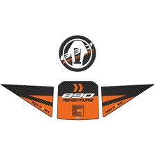 Gogomoto Ktm 890 Adventure 2020 - 2022 Uyumlu Tank Pad Set 002