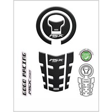 Gogomoto Honda Msx 2014 - 2022 Uyumlu Tank Pad 011