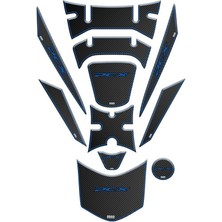 Gogomoto Honda Pcx 2018 - 2020 Uyumlu Tank Pad Set 009