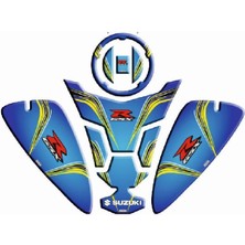 Gogomoto Suzuki Gsx-R Uyumlu Tank Pad Set 003