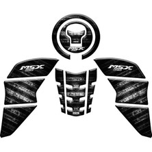 Gogomoto Honda Msx 2014 - 2022 Uyumlu Tank Pad Set 003