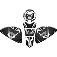 Gogomoto Honda CB125R 2018 - 2019 Uyumlu Tank Pad Set