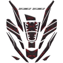 Gogomoto Honda Pcx 2021 - 2023 Uyumlu Tank Pad Set 005