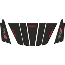 Gogomoto Rks Newlıght 125 cc 2020 - 2022 Uyumlu Tank Pad Set 004