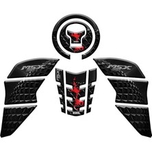 Gogomoto Honda Msx 2014 - 2022 Uyumlu Tank Pad Set 012