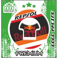 Gogomoto Honda Cbr 125CC-250CC 2005 - 2018 Uyumlu Depo Kapak Pad 001