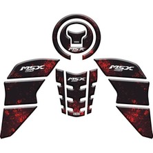 Gogomoto Honda Msx 2014 - 2022 Uyumlu Tank Pad Set 014