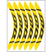 Gogomoto Sarı Geniş Honda Dio Uyumlu Jant Şeridi