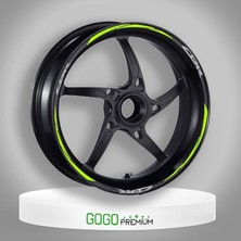 Gogomoto Florasan Sarı Honda Cbr Uyumlu Jant Şeridi