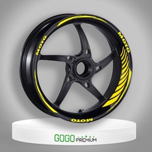 Gogomoto Reflektör Sarı Universal Racing Şerit