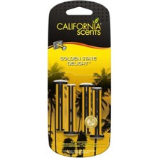 California Scents Vent Stick Golden State Delight Kalorifer Geçme Koku 4'lü Set- Lokum Oto Kokusu