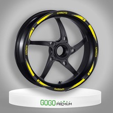 Gogomoto Cf Moto Uyumlu Sarı Jant Şeridi