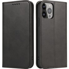 Xstep Case Xstepcase Apple iPhone 13 Pro 6.1 Inç Cep Telefonu Kasası Cüzdan Manyetik Deri Standı Buzağı Dokusu Telefon Kapağı (Yurt Dışından)