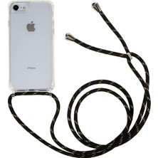 Xstep Case Xstepcase Apple iPhone 7/8 / Se (2020) / Se (2022) Için Geri Kasa, Düşme Koruması Açık Tpu+Akrilik Telefon Kapağı Lanyard ile (Yurt Dışından)