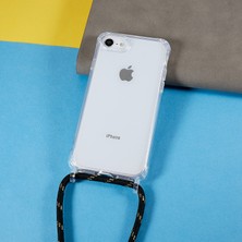 Xstep Case Xstepcase Apple iPhone 7/8 / Se (2020) / Se (2022) Için Geri Kasa, Düşme Koruması Açık Tpu+Akrilik Telefon Kapağı Lanyard ile (Yurt Dışından)