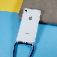 Xstep Case Xstepcase Apple iPhone 7/8 / Se (2020) / Se (2022) Için Geri Kasa, Düşme Koruması Açık Tpu+Akrilik Telefon Kapağı Lanyard ile (Yurt Dışından)