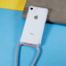 Xstep Case Xstepcase Apple iPhone 7/8 / Se (2020) / Se (2022) Için Geri Kasa, Düşme Koruması Açık Tpu+Akrilik Telefon Kapağı Lanyard ile (Yurt Dışından)