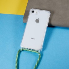 Xstep Case Xstepcase Apple iPhone 7/8 / Se (2020) / Se (2022) Için Geri Kasa, Düşme Koruması Açık Tpu+Akrilik Telefon Kapağı Lanyard ile (Yurt Dışından)