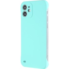 Xstep Case Xstepcase Apple iPhone 12 Mini 5.4 Inç Çerçevesiz Yarım Kapak Koruyucu Cilt Touch Sert Pc Mobail Telefon Kılıfı (Yurt Dışından)