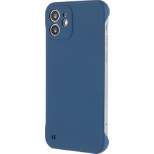 Xstep Case Xstepcase Apple iPhone 12 Mini 5.4 Inç Çerçevesiz Yarım Kapak Koruyucu Cilt Touch Sert Pc Mobail Telefon Kılıfı (Yurt Dışından)