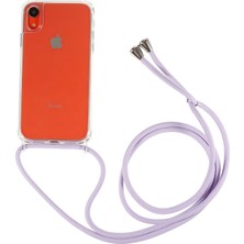 Xstep Case Xstepcase Apple iPhone Xr Için Geri Kılıf 6.1 Inç, Bırak Koruması Açık Tpu+Akrilik Telefon Kapağı Lanyard ile (Yurt Dışından)