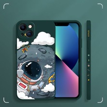 Xstep Case Xstepcase Apple iPhone 13 6.1 Inç Astronot Desen Baskı Koruyucu Kapak Önleme Önleyici Telefon Kasası Için Tpu Telefon Kasası (Yurt Dışından)