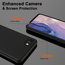 Xstep Case Xstepcase Apple iPhone 6/7/8 Için 4.7 Inç / Se (2020) / Se (2022) / Kauçuk 2,2 mm Kalınlıkta Şok Geçirmez Telefon Kasası Fiber Astar Yastık Tpu Telefon Kapağı (Yurt Dışından)