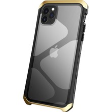 Xstep Case Xstepcase Apple iPhone 11 Için Element Kutusu Max 6.5 Inç Damla Koruma 3 Parçalı Tasarım Cep Telefonu Kılıfları Metal +Temperli Cam Hibrid Arka Kapak (Yurt Dışından)