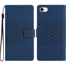 Xstep Case Xstepcase Apple iPhone 6/7/8 Için 4.7 Inç / 6s 4.7 Inç / Se (2020) / Se (2022) Pu Deri Deri Dokunma Hissi Telefon Kapağı Retro Retro Basılı Desen Standı Flip Cüzdan Kılıfı Kayışlı (Yurt Dışından)