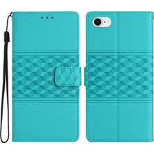 Xstep Case Xstepcase Apple iPhone 6/7/8 Için 4.7 Inç / 6s 4.7 Inç / Se (2020) / Se (2022) Pu Deri Deri Dokunma Hissi Telefon Kapağı Retro Retro Basılı Desen Standı Flip Cüzdan Kılıfı Kayışlı (Yurt Dışından)