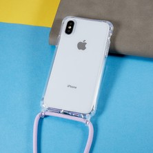 Xstep Case Xstepcase Apple iPhone x / Xs Anti-Drop Tpu+Akrilik Telefon Kapağı Şeffaf Kılıf Ayarlanabilir Kordonlu (Yurt Dışından)