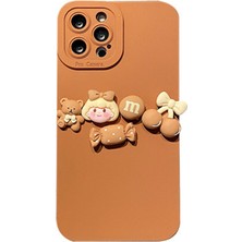 Xstep Case Xstepcase Apple iPhone 13 Pro Max Için Max 6.7 Inç 3D Karikatür Figürü Dekor Derecesi Damla Geçirmez Telefon Kılıfı Hassas Kesim Lens Yumuşak Tpu Arka Kapak (Yurt Dışından)